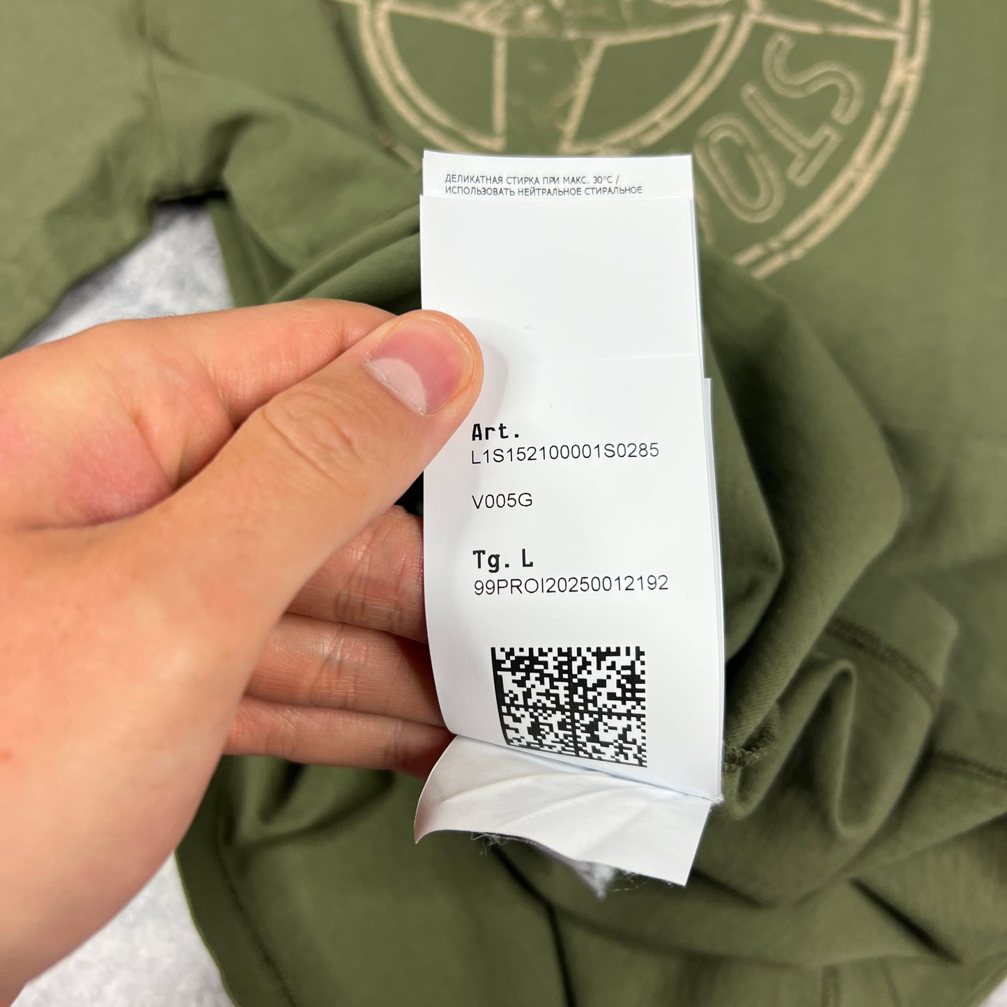 Stone Island Green Compass T-Shirt BNWT