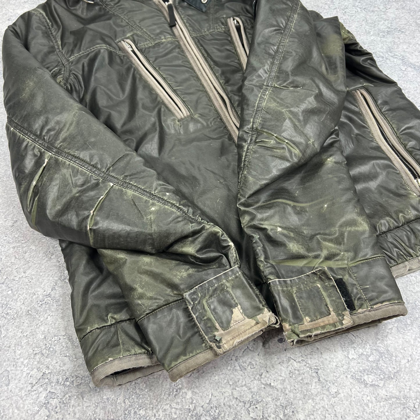 Stone Island Liquid Reflective Jacket Large 22.75”