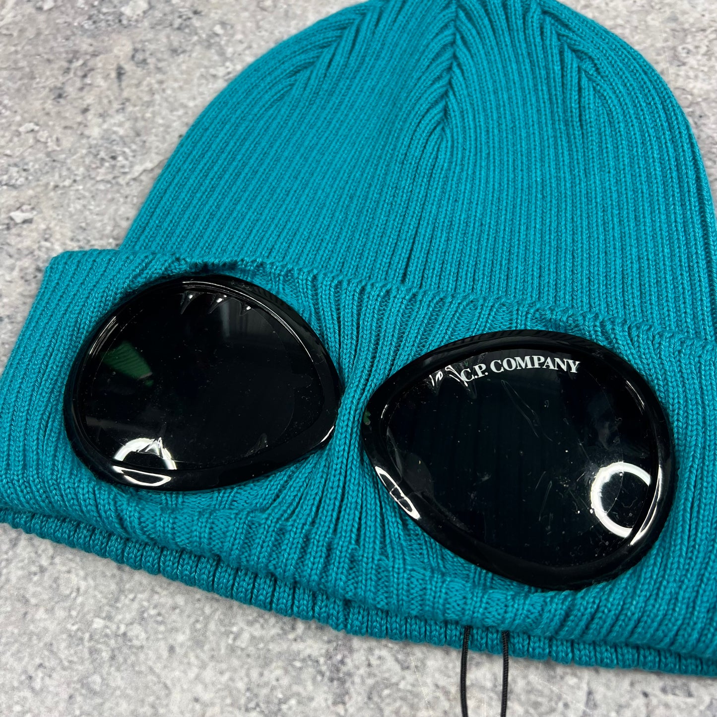 CP Company Blue Goggle Beanie BNWT