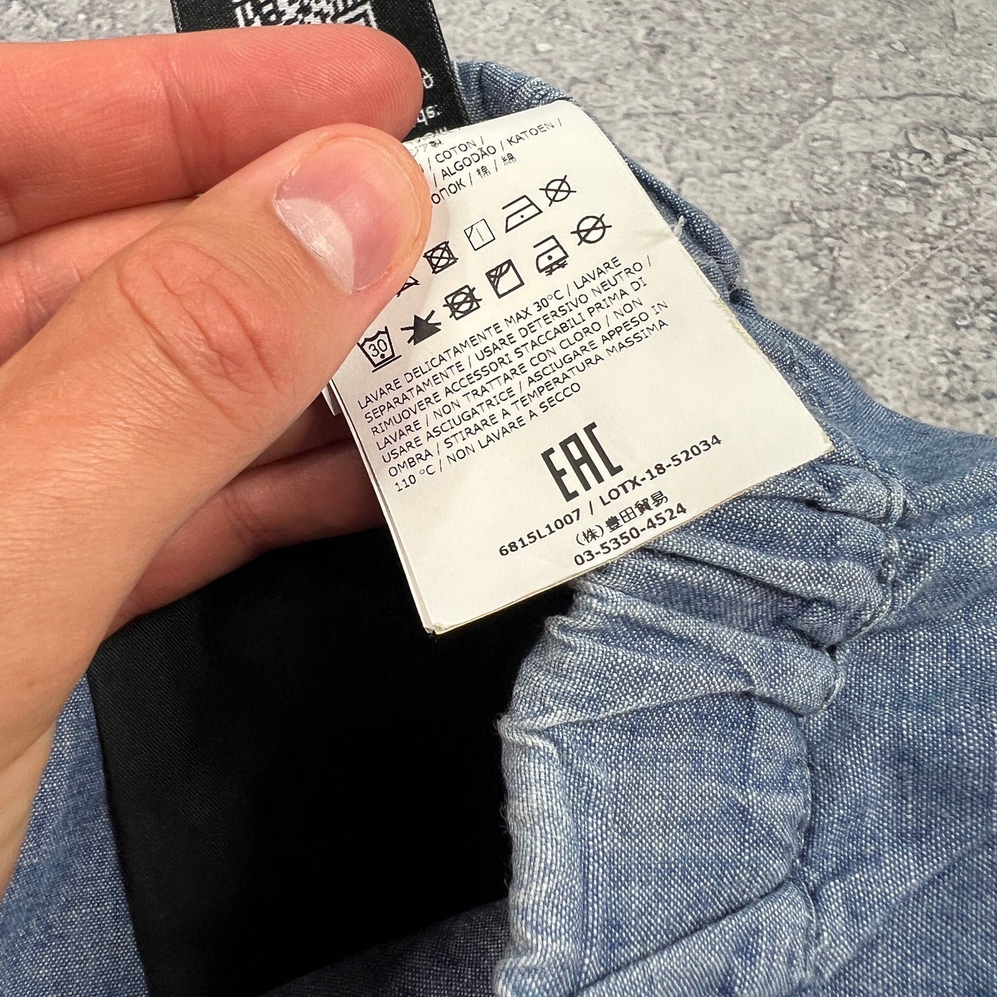 Stone Island Blue Lino Cargo Shorts W30”