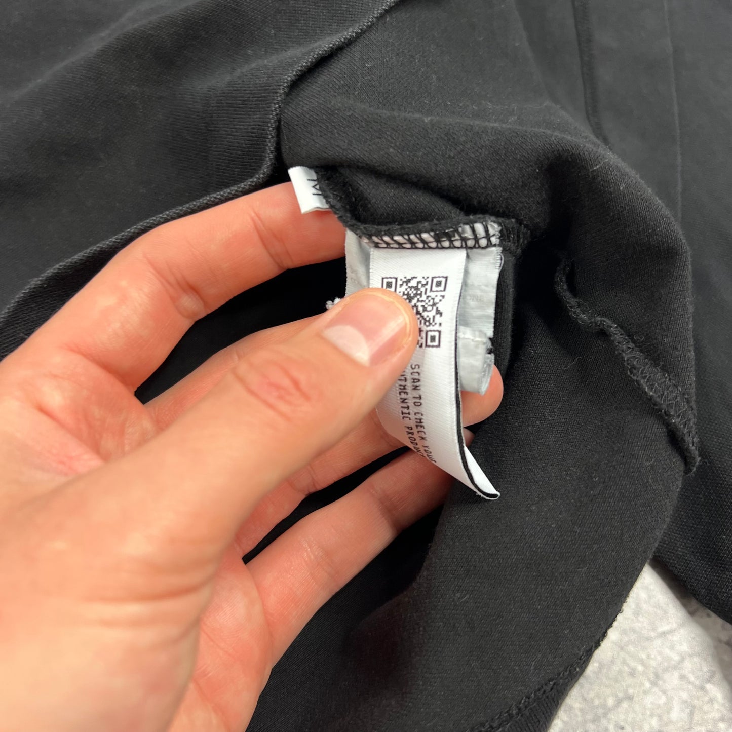 CP Company Black Half Zip Medium 20.5”