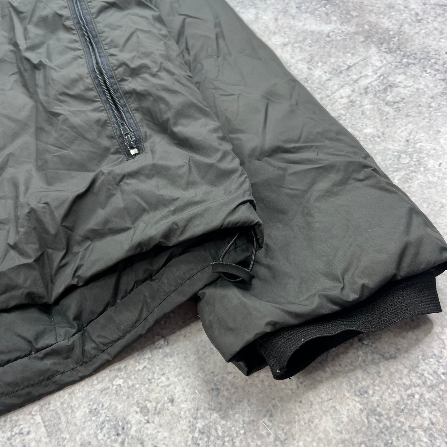 Stone Island Denims Grey Goose Down Jacket Large 24”