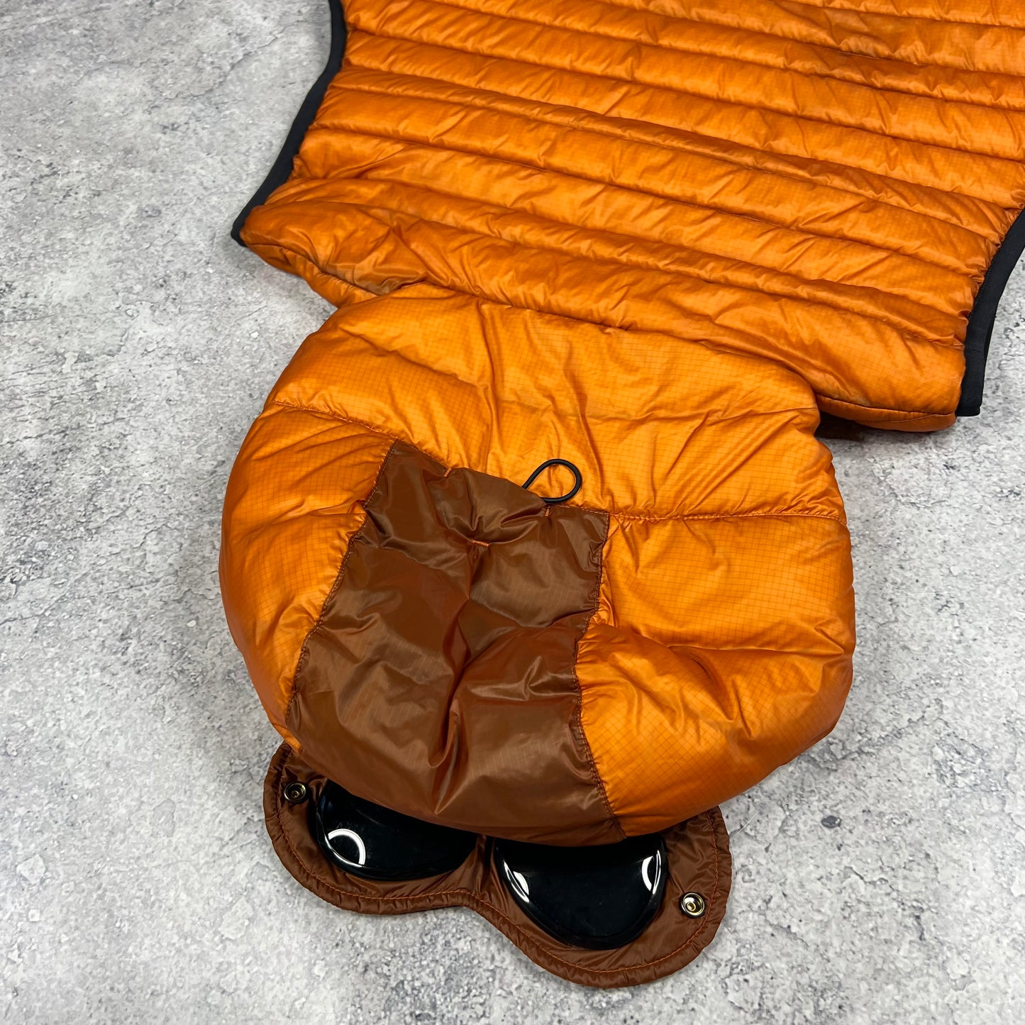 CP Company Orange DD Shell Down Gilet 48- Medium 21.5”