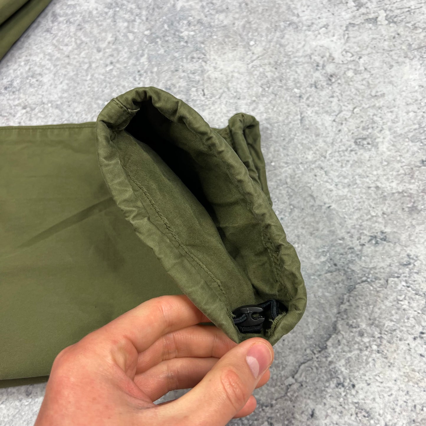Stone Island Khaki Cargo Trousers W34”