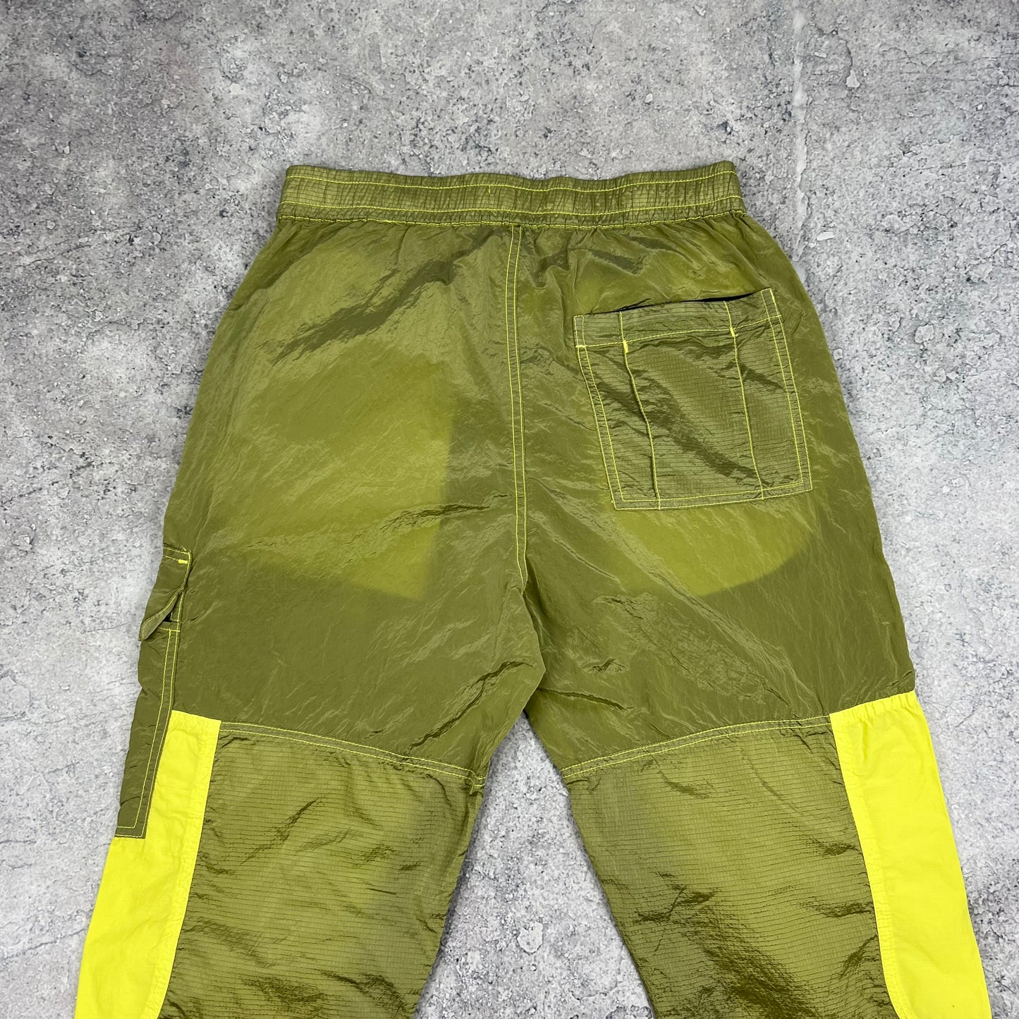 Stone Island Nylon Metal Ripstop Cargo Trousers W28-30”