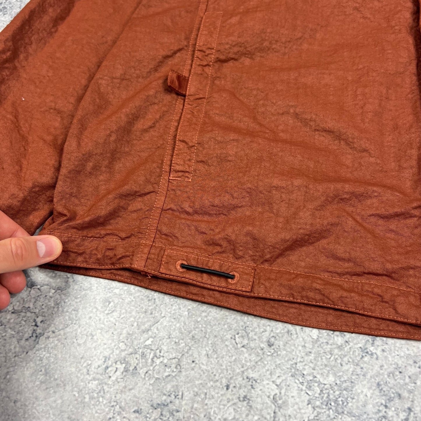 Stone Island Organic Nylon Panama Jacket Large 25.5” BNWT