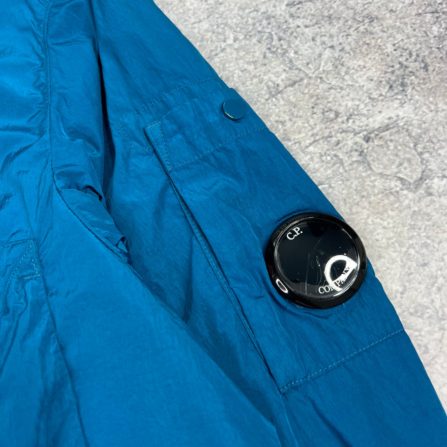 CP Company Blue Chrome Lens Jacket 3XL 25” BNWT
