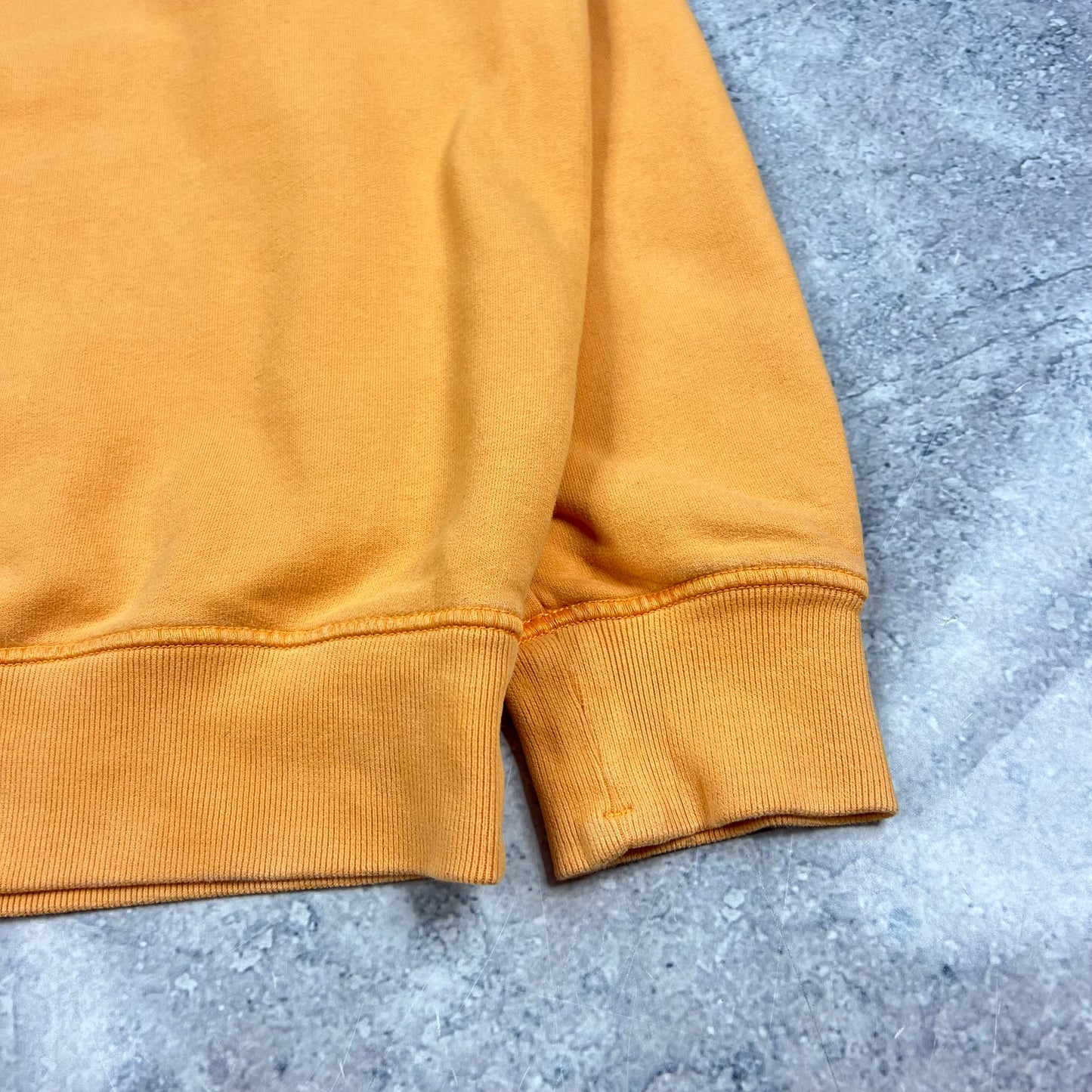 Stone Island Orange Sweatshirt Large 23.25”