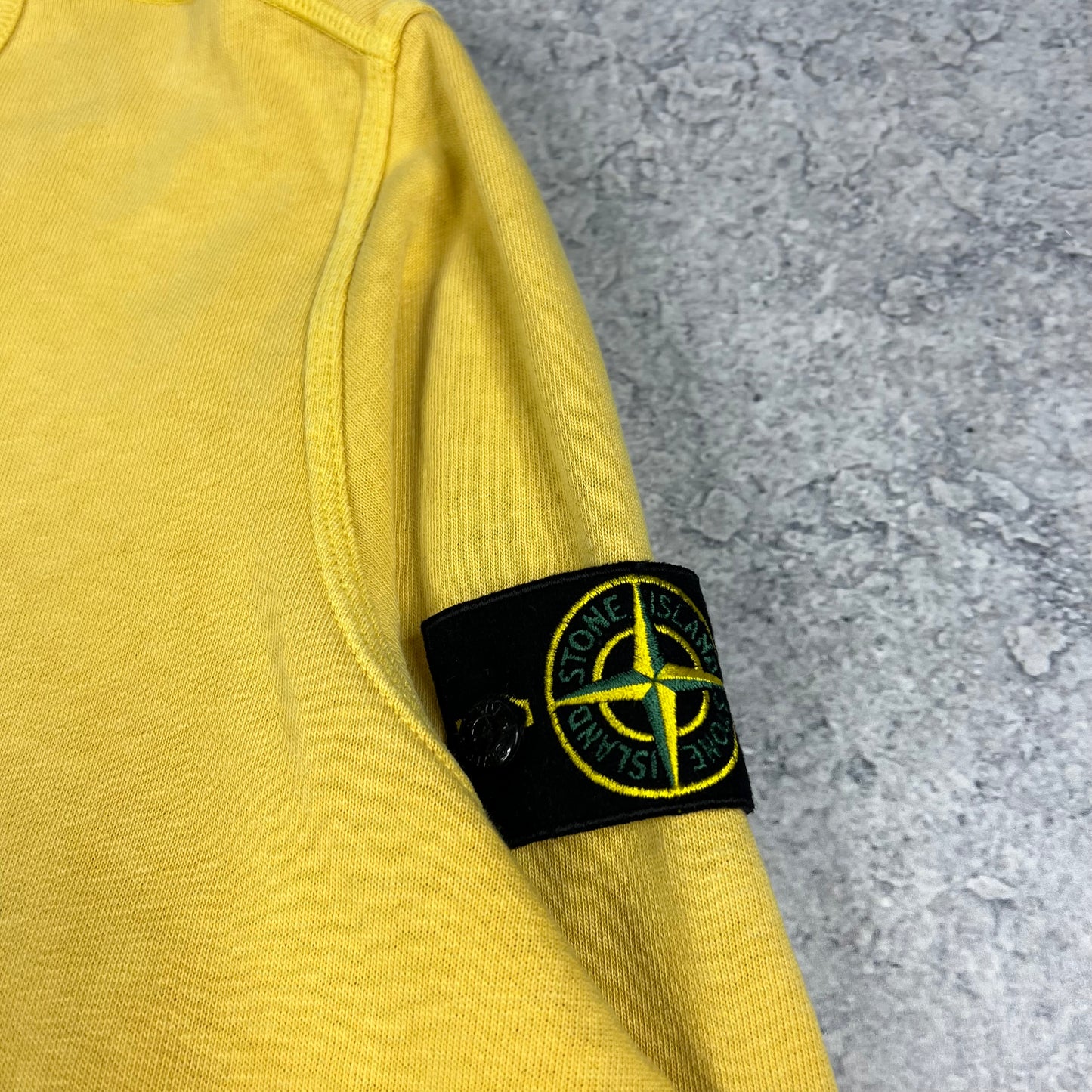 Stone Island Yellow Sweatshirt XL 23.5”