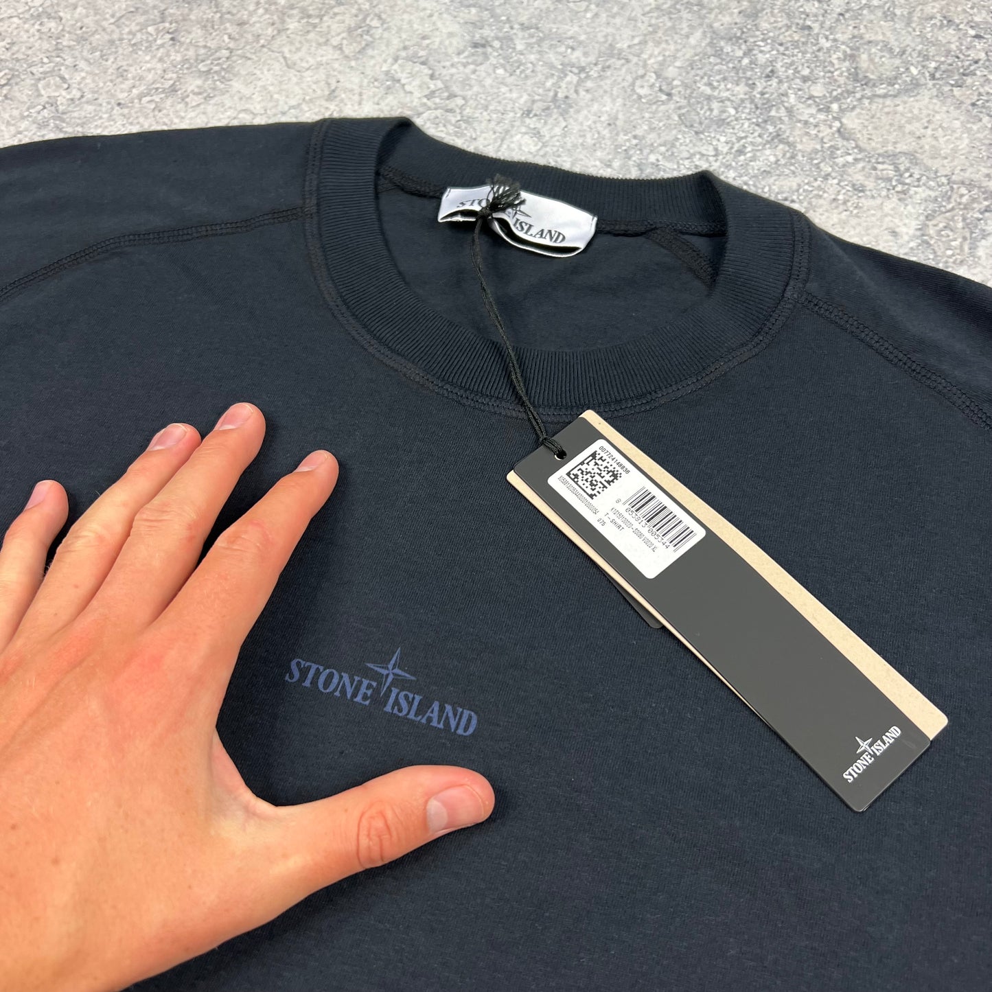 Stone Island Navy Institutional One T-Shirt XL 22” BNWT
