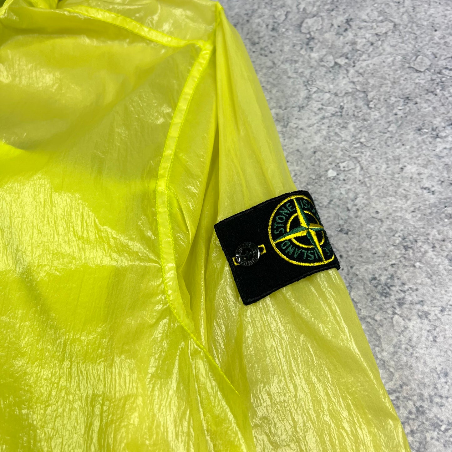 Stone Island Hooded Lucido Jacket Large 23.75”