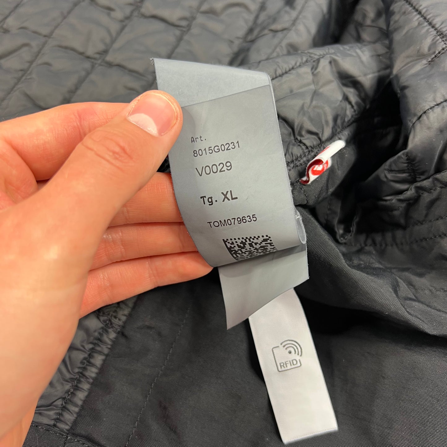 Stone Island Black Quilted Nylon Stella Primaloft Gilet XL 26” BNWT