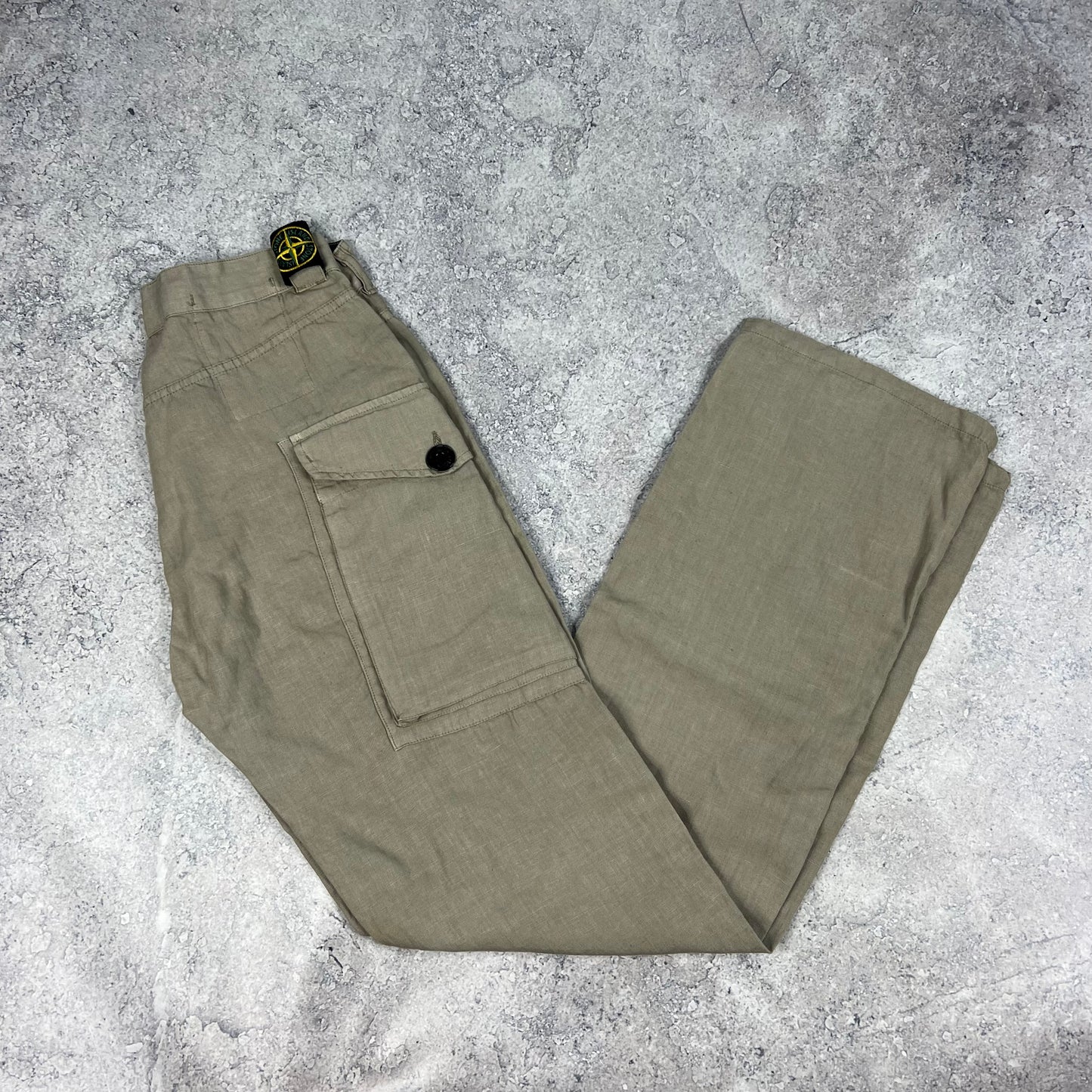 Stone Island Linoflax Trousers W29-30”