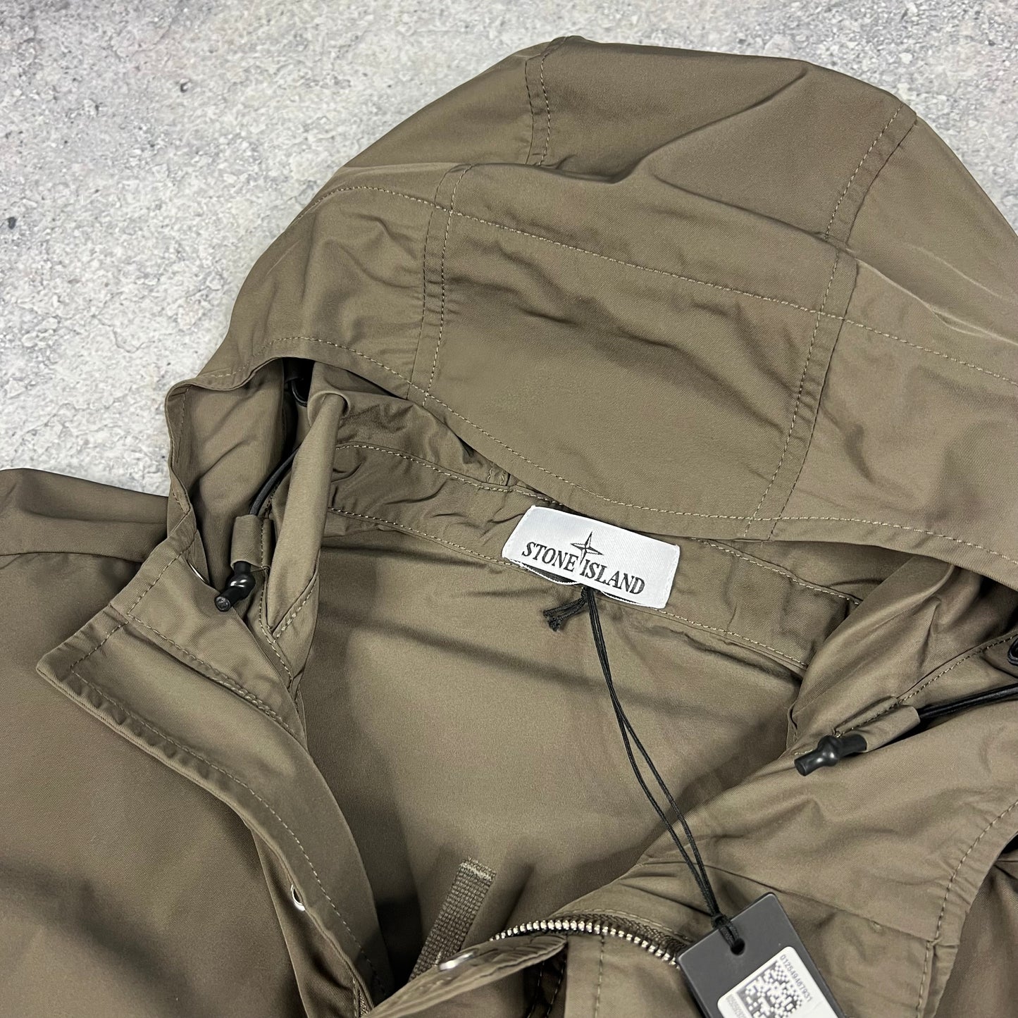 Stone Island Hooded Micro Twill Jacket Medium 22” BNWT