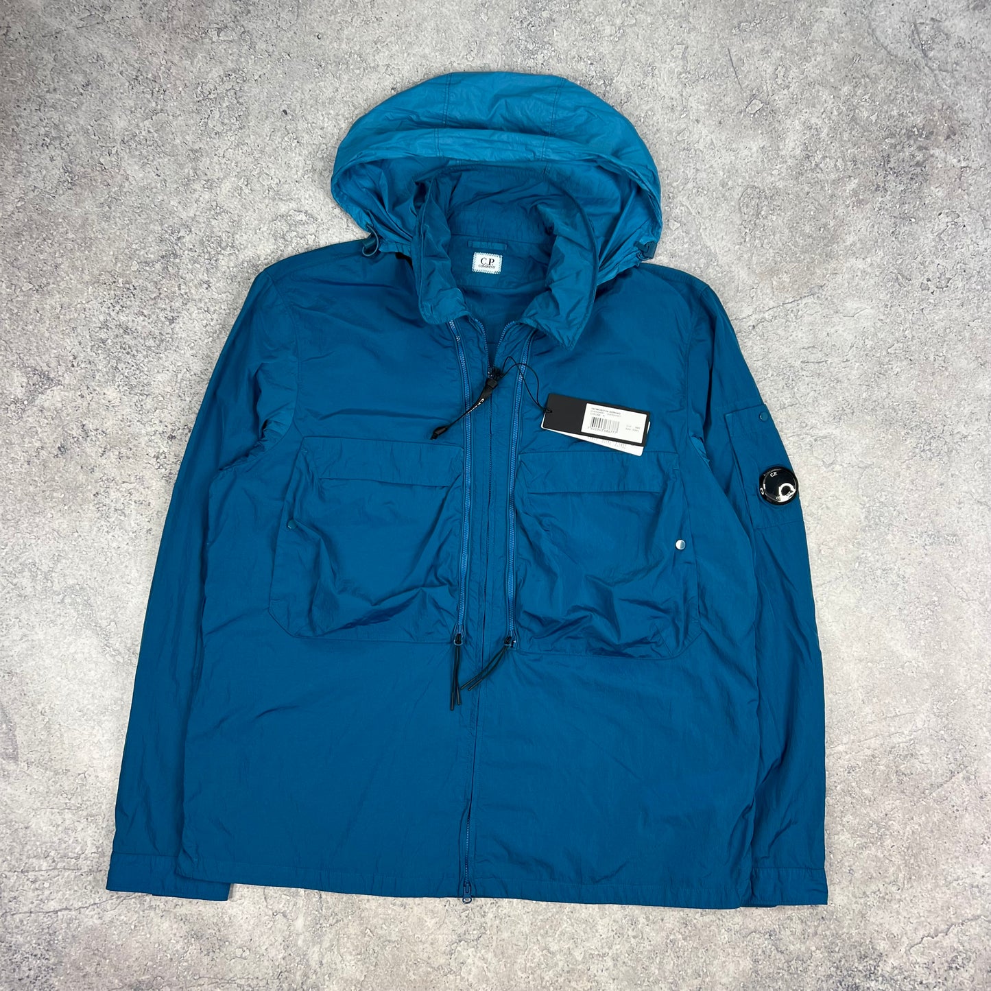 CP Company Blue Chrome Lens Jacket 3XL 25” BNWT