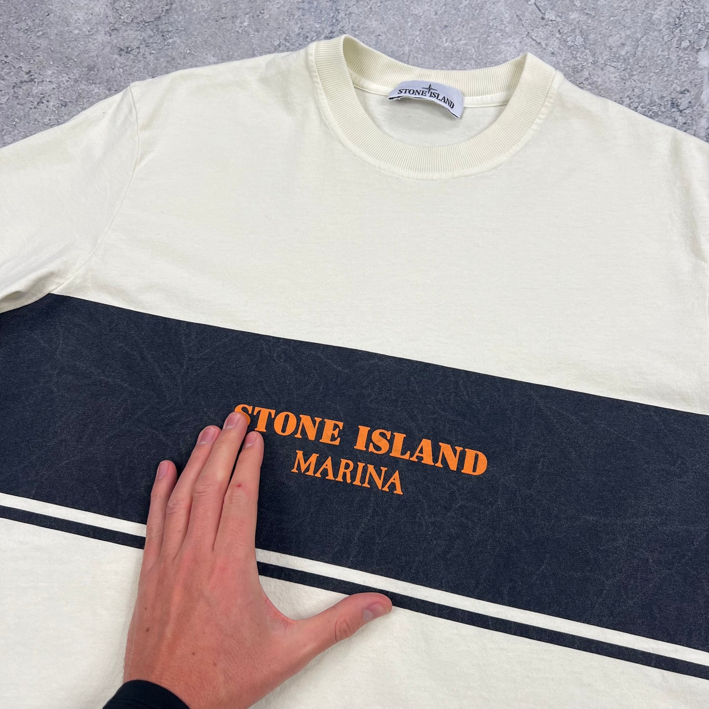 Stone Island Marina T-Shirt Medium 22.5”