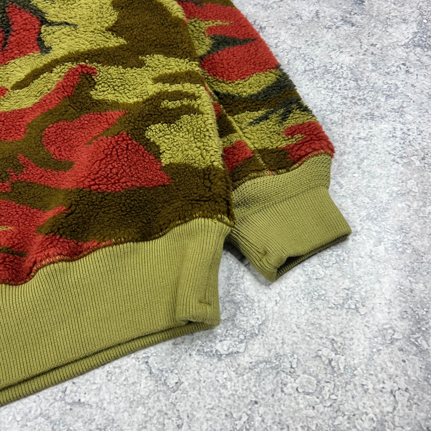 Stone Island Camo Fleece Sweatshirt XL 26” BNWT