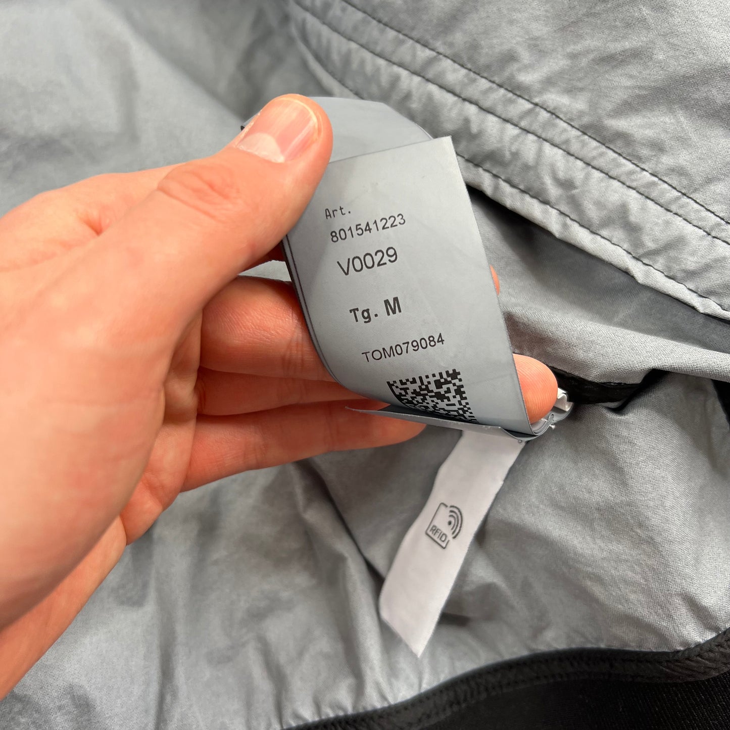 Stone Island Black Membrana Bomber Jacket Medium 22” BNWT