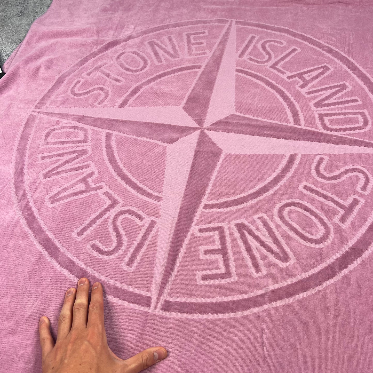 Stone Island Pink Towel BNWT
