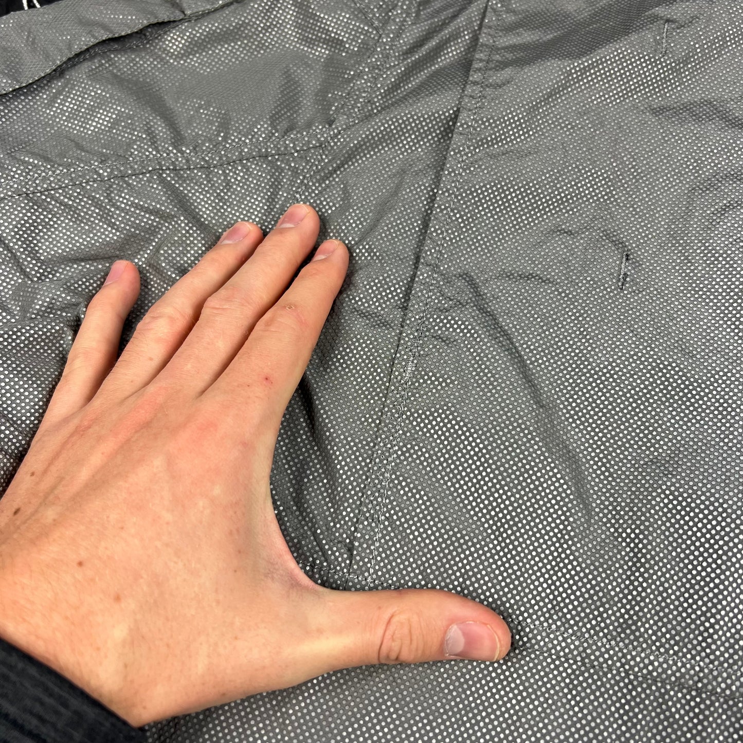 Stone Island Pixel Reflective Bomber Jacket XXL 25.25”