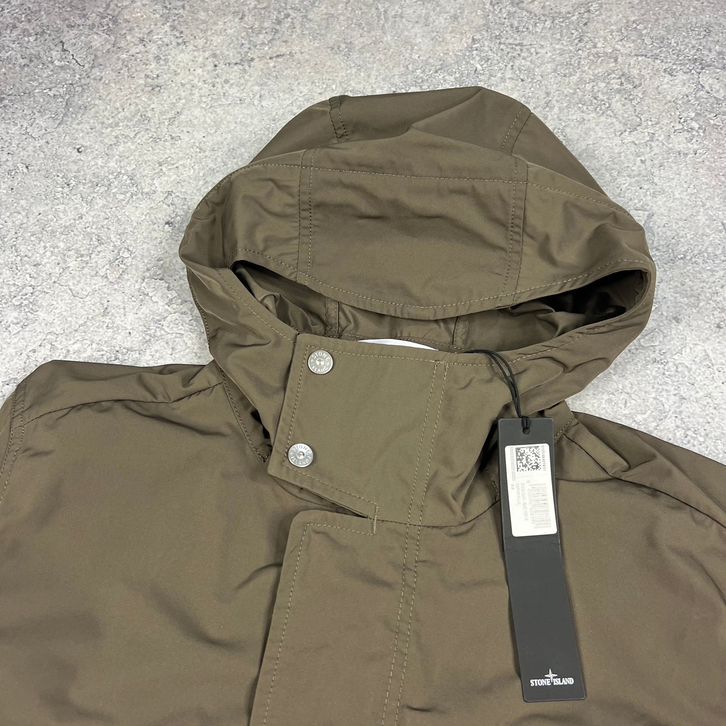 Stone Island Hooded Micro Twill Jacket Medium 22” BNWT