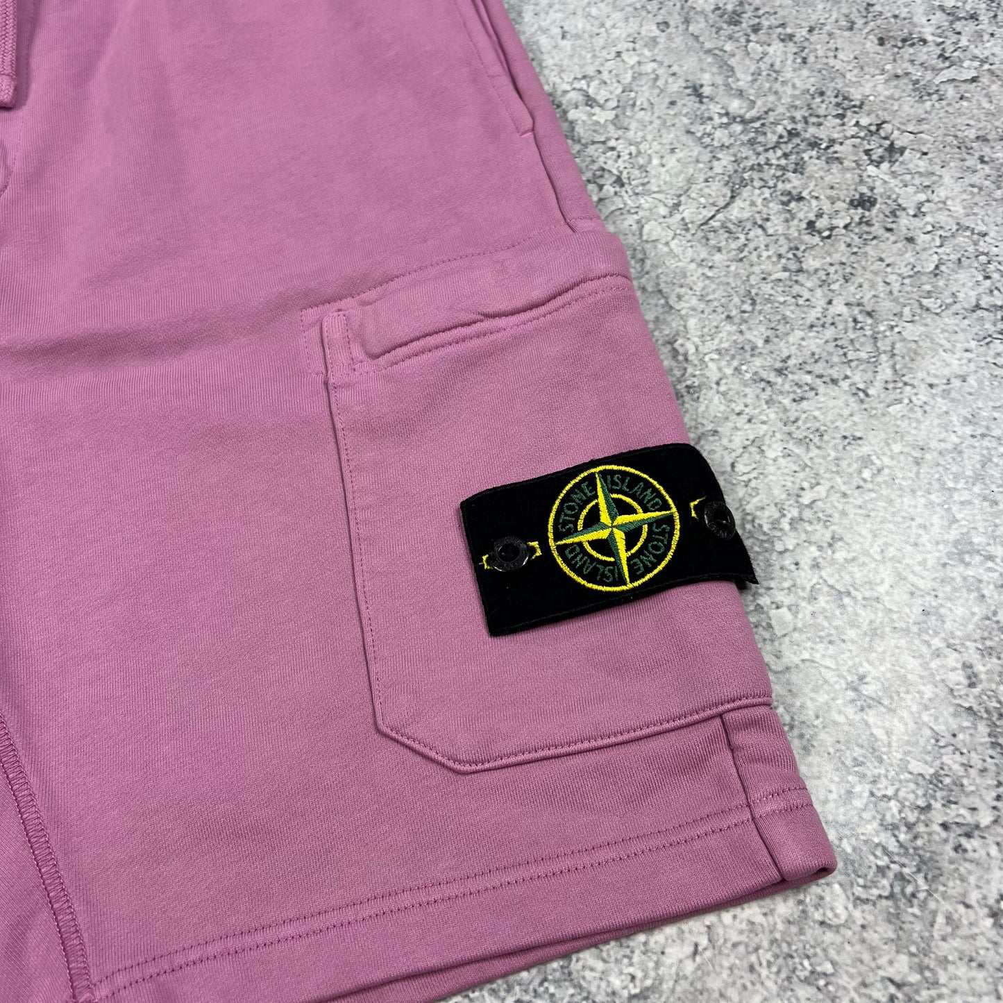 Stone Island Pink Jogger Shorts Small 30” BNWT