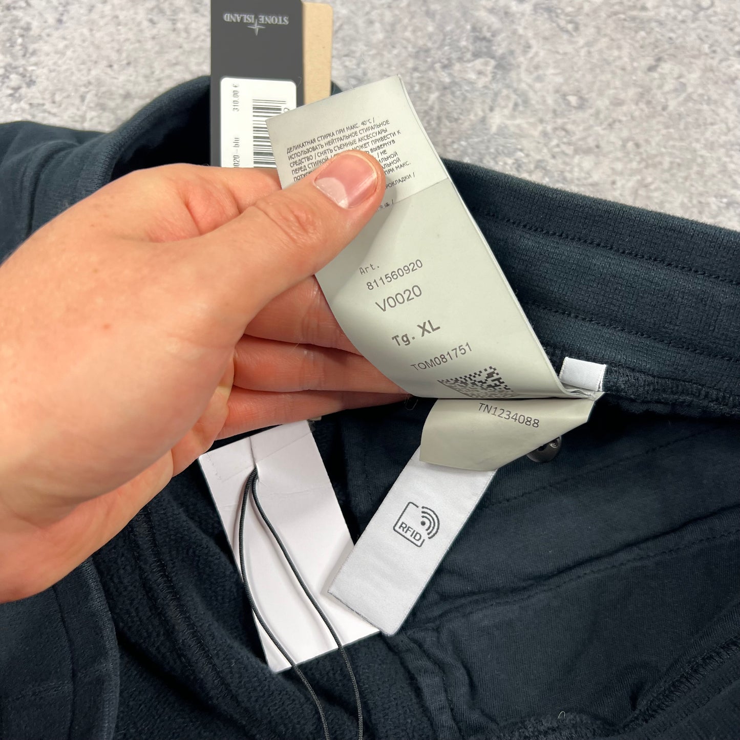 Stone Island Navy Joggers XL 34” BNWT