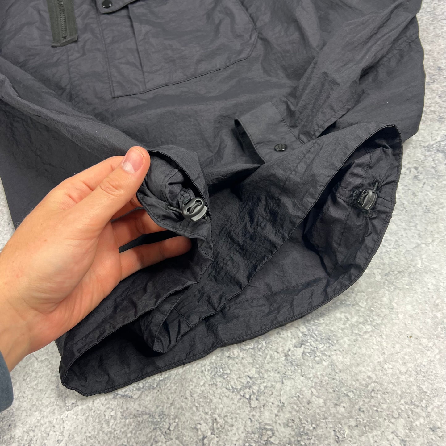 CP Company Chrome Half Zip Smock Medium 22.75”