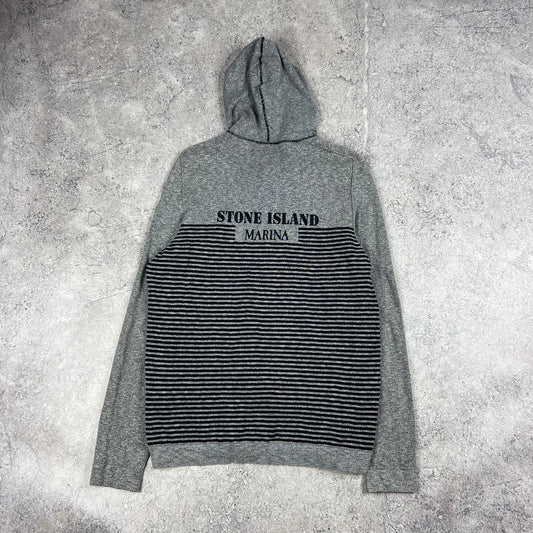 Stone Island Marina Knit Hoodie Large 20.75”