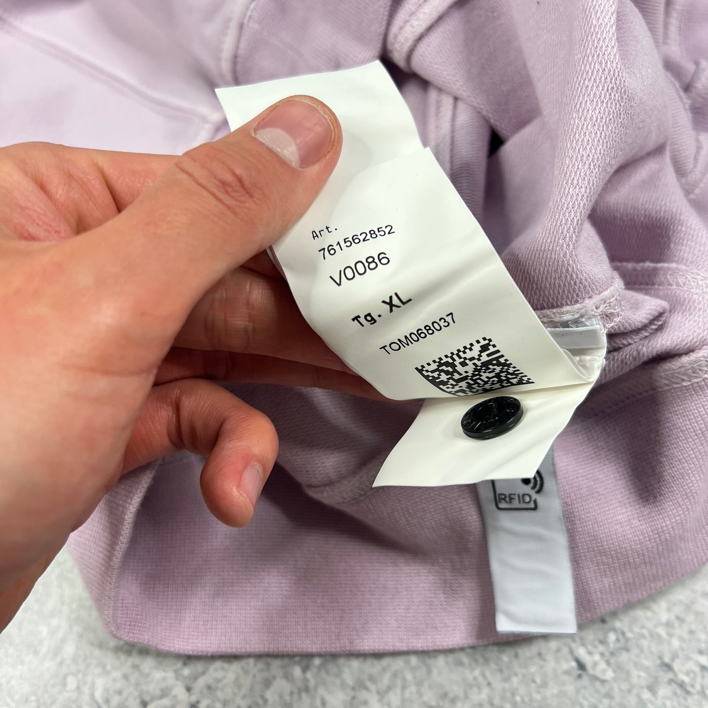 Stone Island Pink Pullover Hoodie XL 24.75”