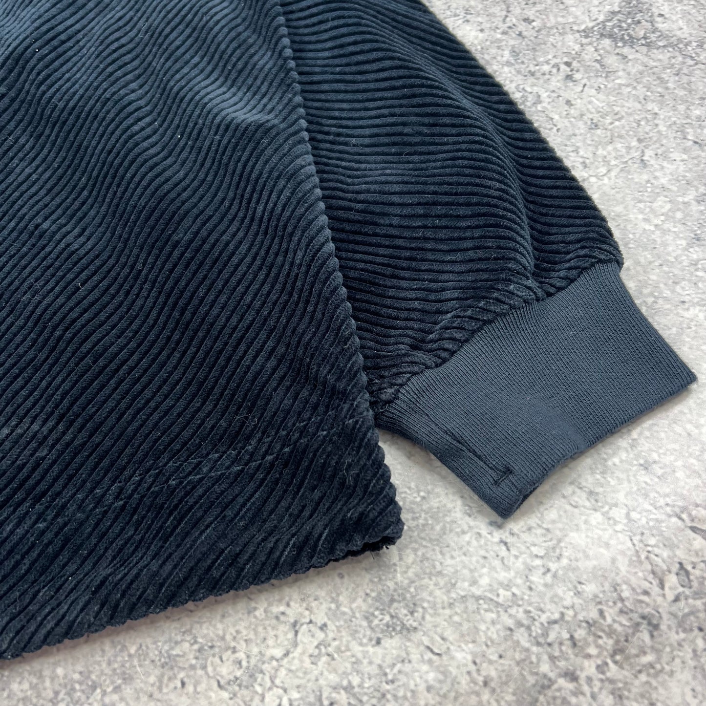 Stone Island Navy Corduroy Pullover XL 26” BNWT