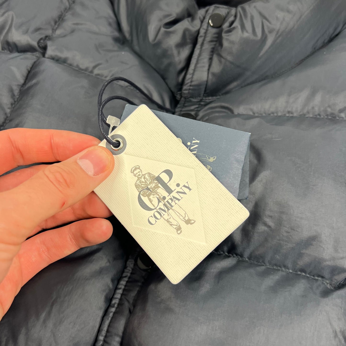 CP Company Full Zip Knit w/Down Liner Size 58- L/XL 24.25”