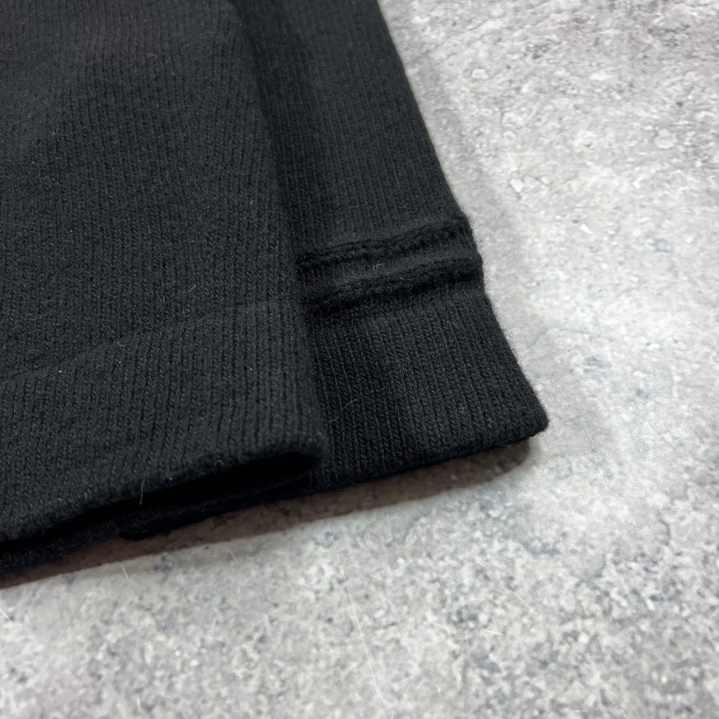 Stone Island Black Knit Jumper Large 21.75”