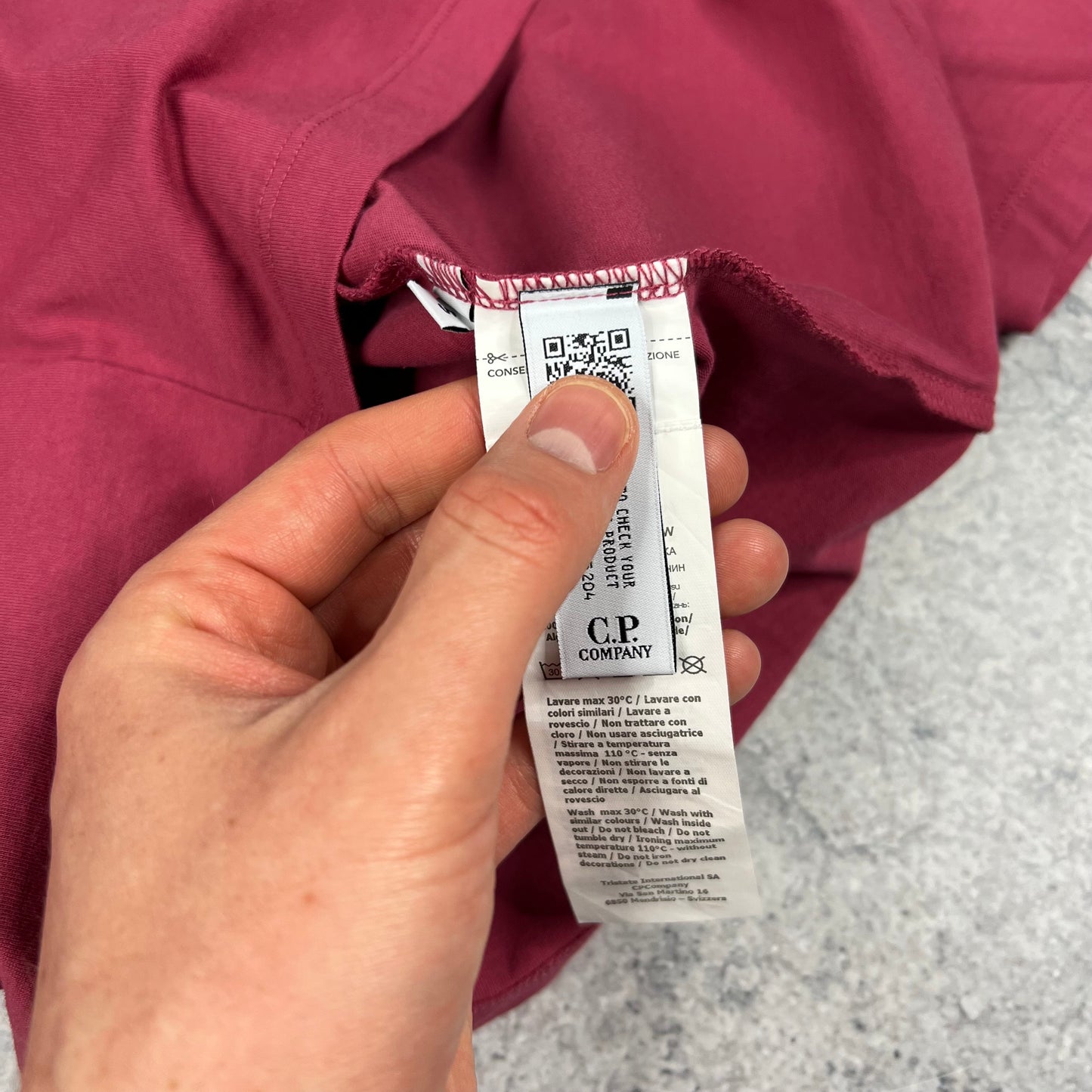 CP Company Logo T-Shirt Small 19.5” BNWT