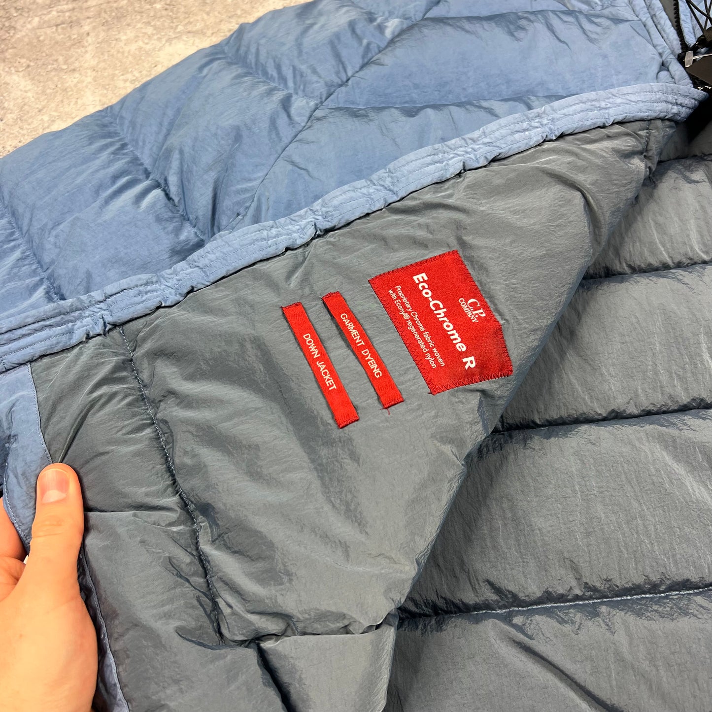 CP Company Chrome Down Goggle Jacket 54 XL/XXL 25” BNWT