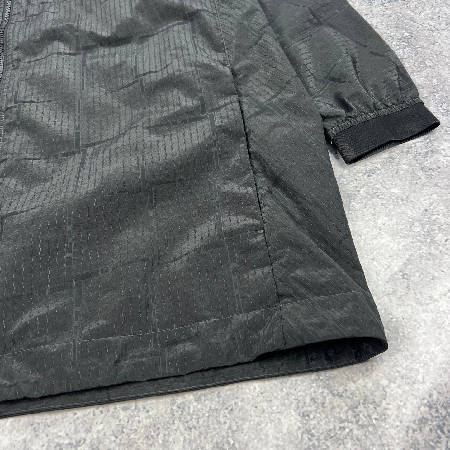 Stone Island Nylon Metal Jacquard House Check Jacket XL 26.5” BNWT