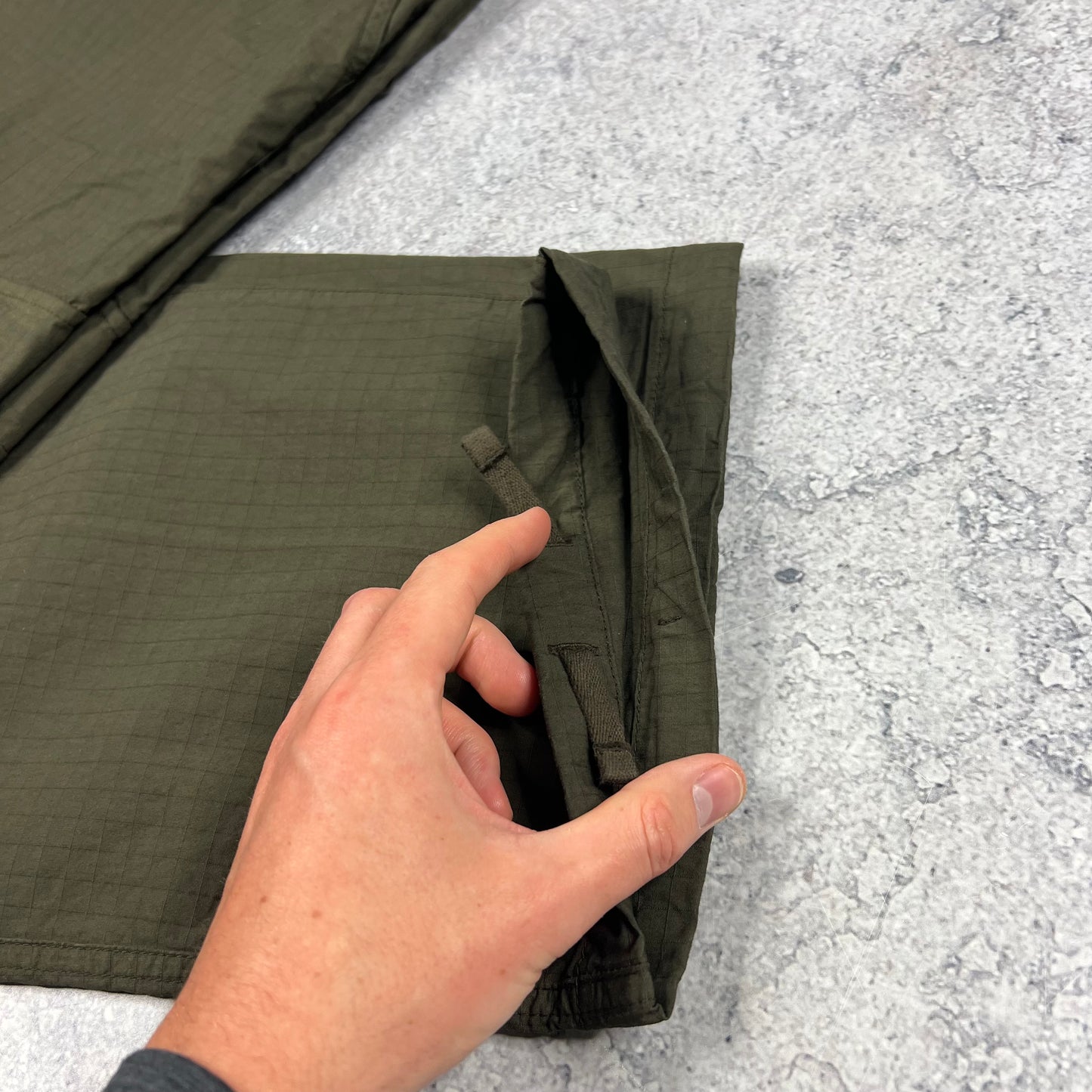 Stone Island Khaki Mil Spec Ripstop Cargo Trousers W34” BNWT