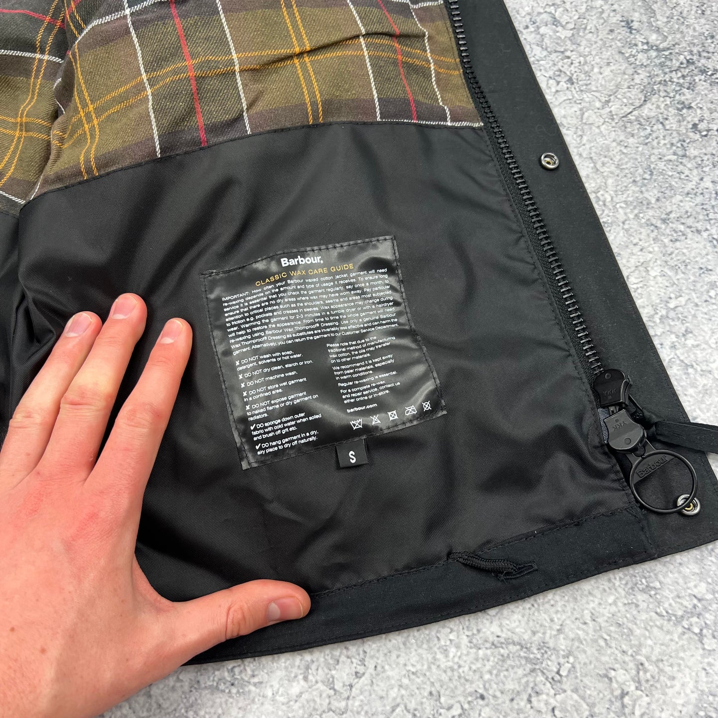 CP Company x Barbour Explorer Goggle Jacket Small 22” BNWT