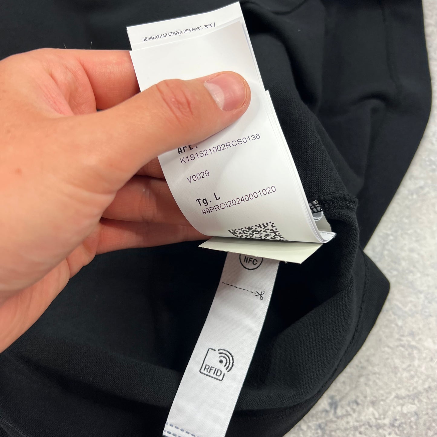 Stone Island Black ‘Spine Book’ Print T-Shirt BNWT