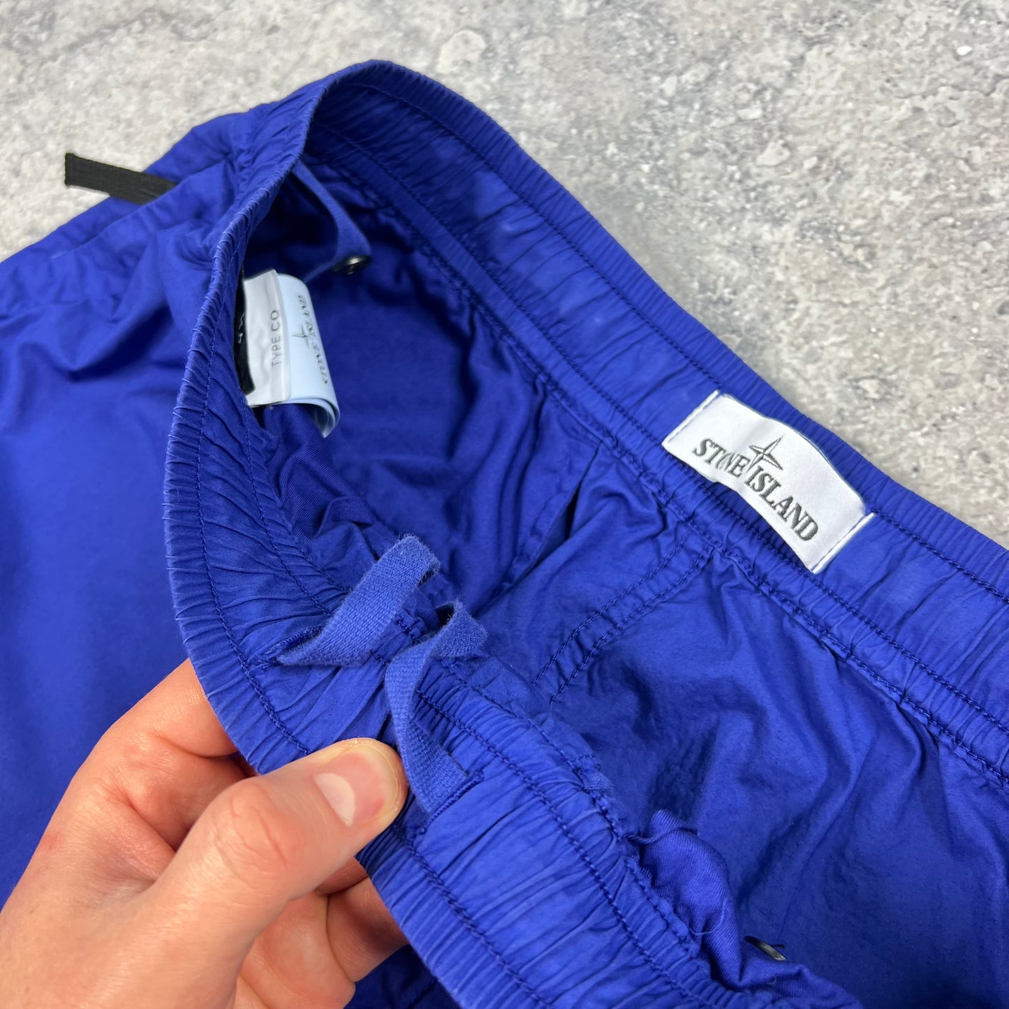 Stone Island Blue Cargo Shorts W30”