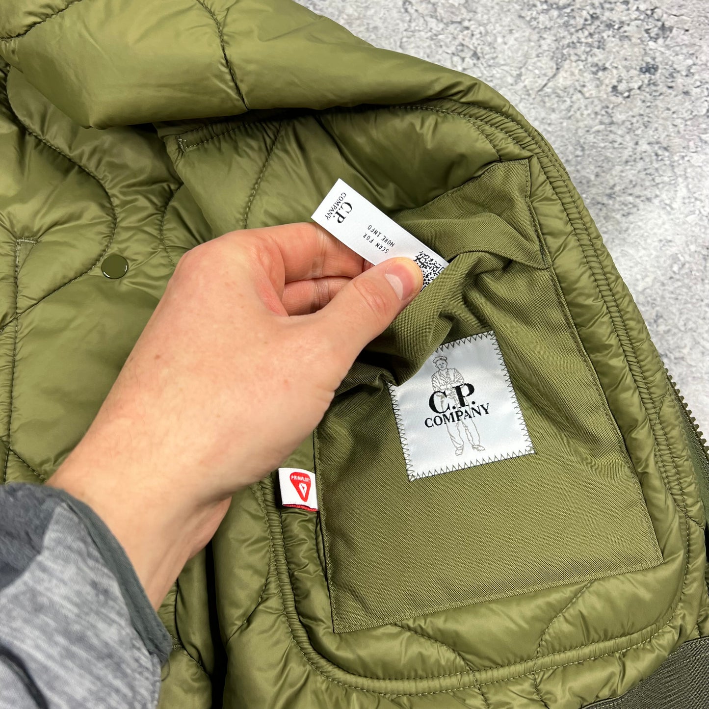 CP Company Liner Primaloft Lens Vest Large 22.5” BNWT