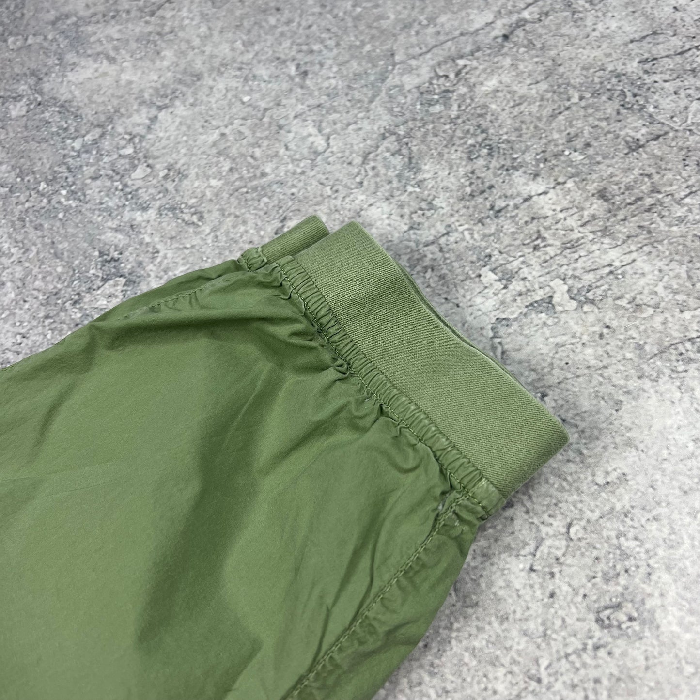 Stone Island Green Cuffed Cargo Trousers W32”