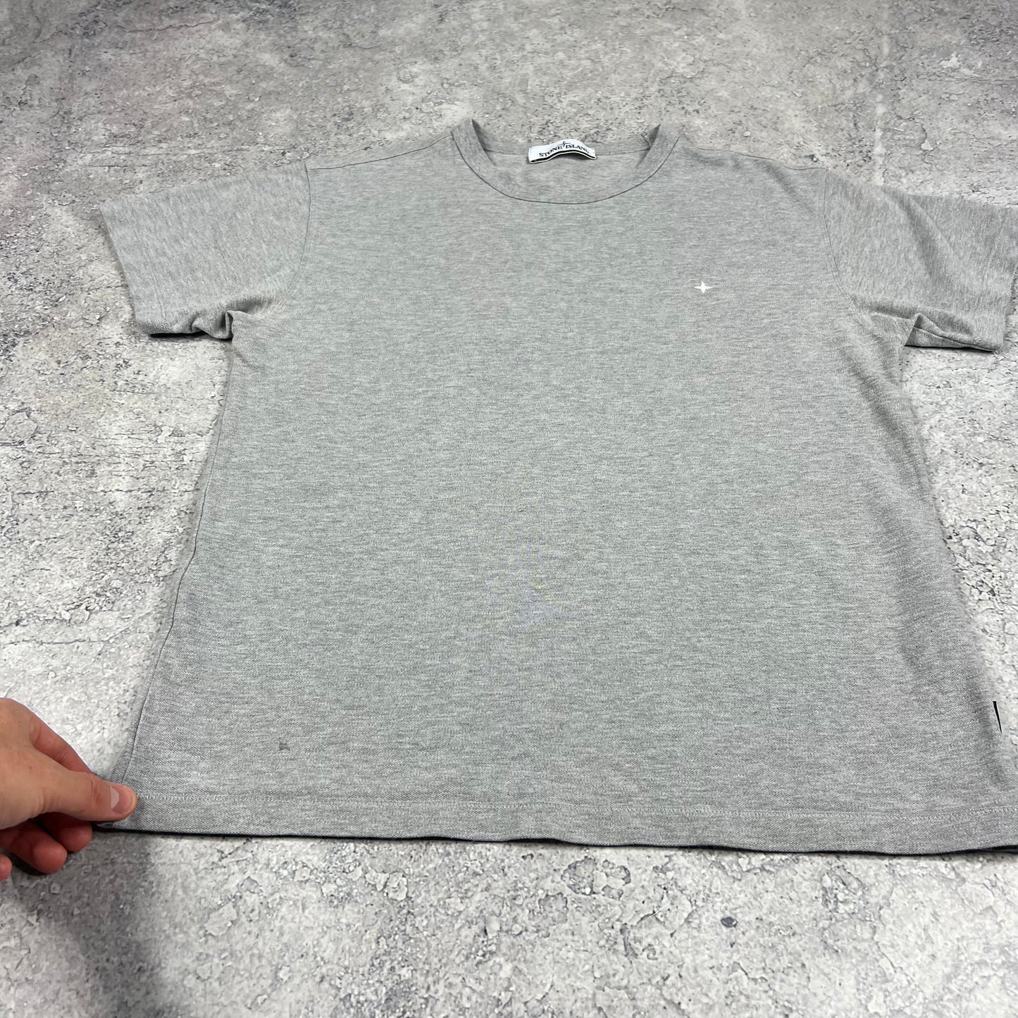 Stone Island Stellina Grey T-Shirt Medium 20”