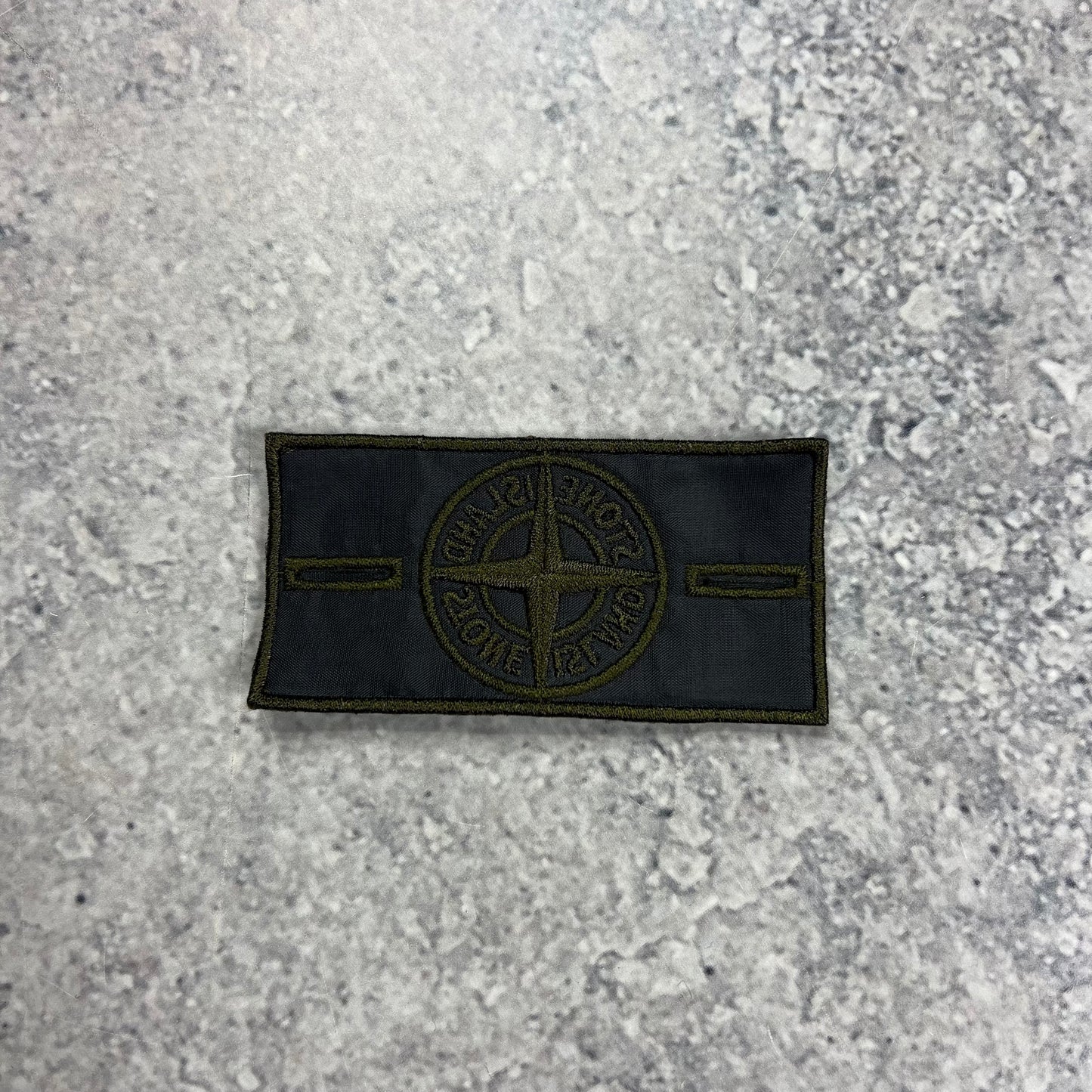 Stone Island Khaki Ghost Badge