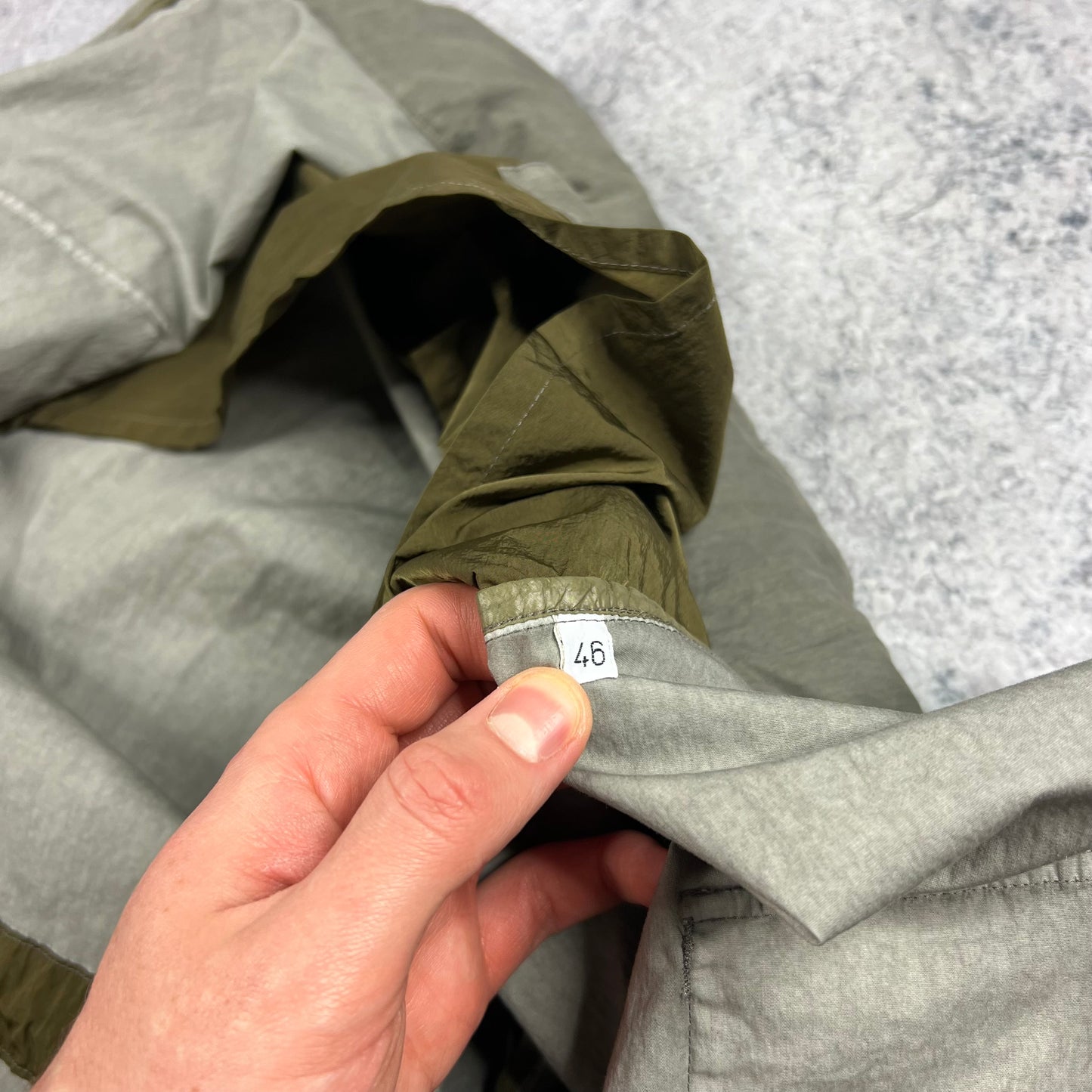 CP Company 50 Fili Gum Jacket Size 46- S/M- 21”