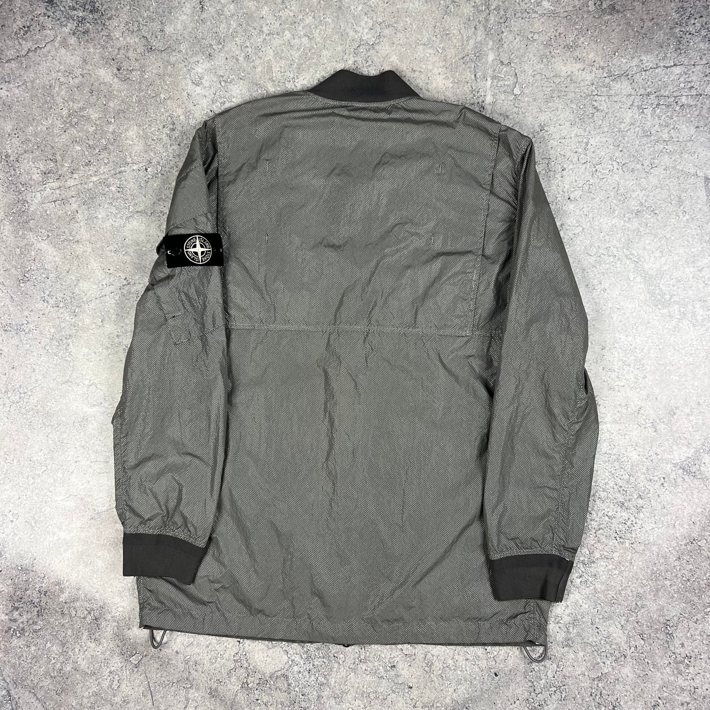 Stone Island Pixel Reflective Bomber Jacket XXL 25.25”