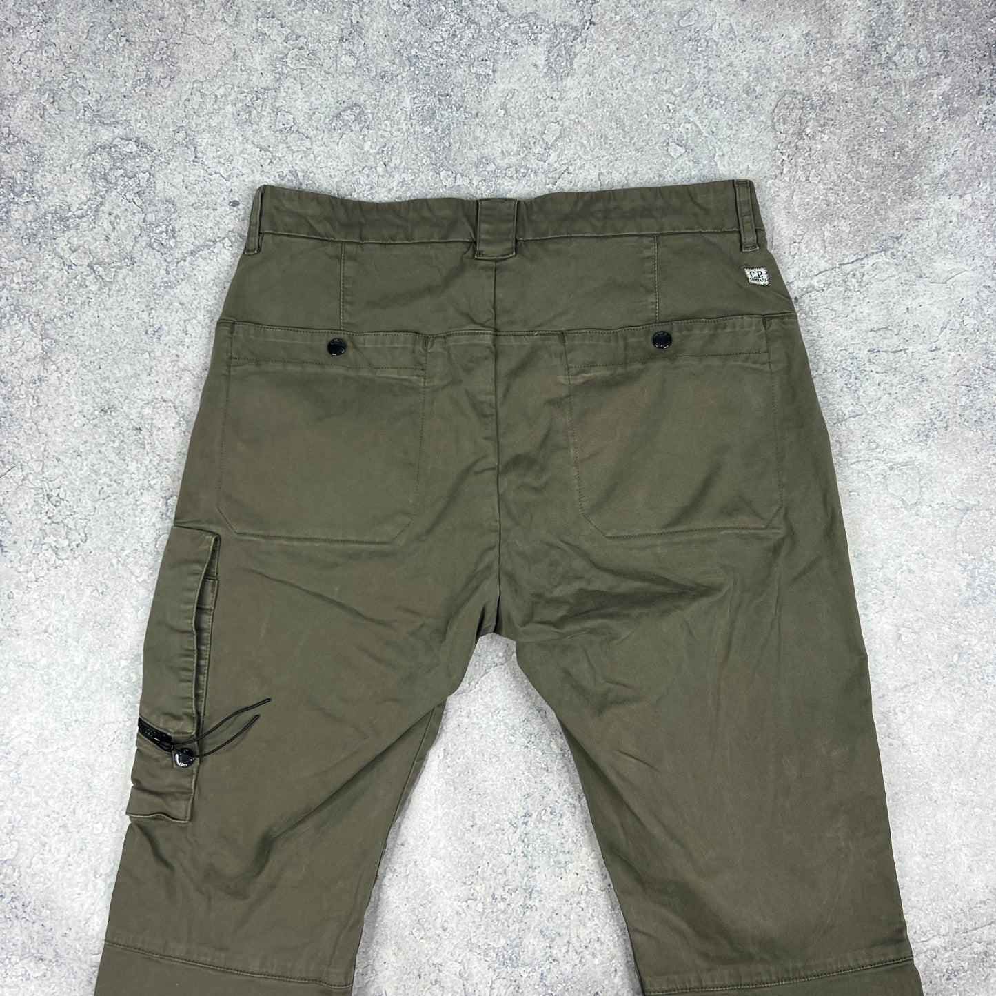 CP Company Khaki Lens Cargos Size 48- W32”