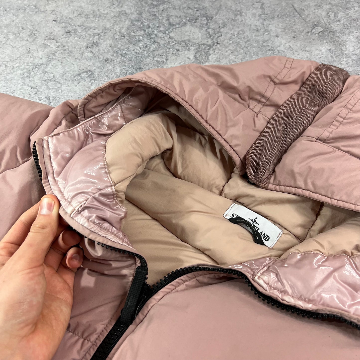 Stone Island Naslan Light Down Watro Jacket XL 26”