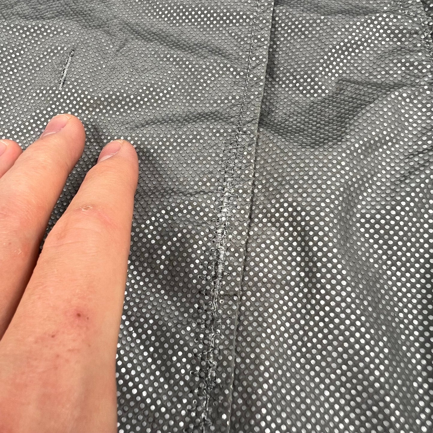 Stone Island Pixel Reflective Bomber Jacket XXL 25.25”