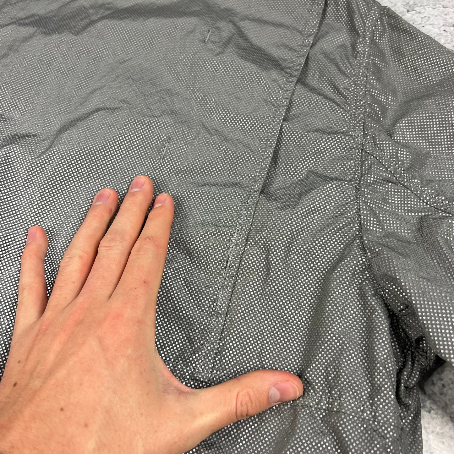 Stone Island Pixel Reflective Bomber Jacket XXL 25.25”